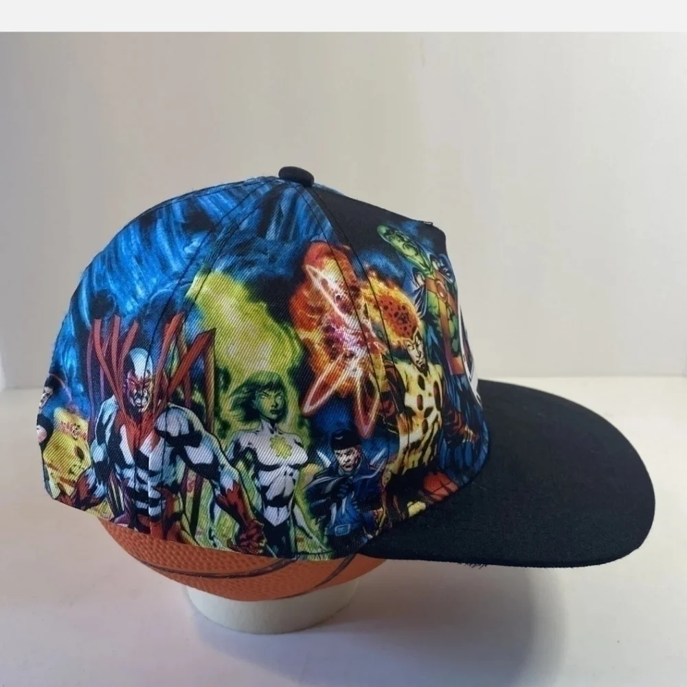 KIDS Youth DC Justice League Snapback Flat Bill Hat Cap One Size - Picture 3 of 6